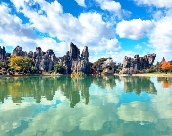 全云南最美的10個(gè)露營(yíng)地推薦之七：石林長(zhǎng)湖