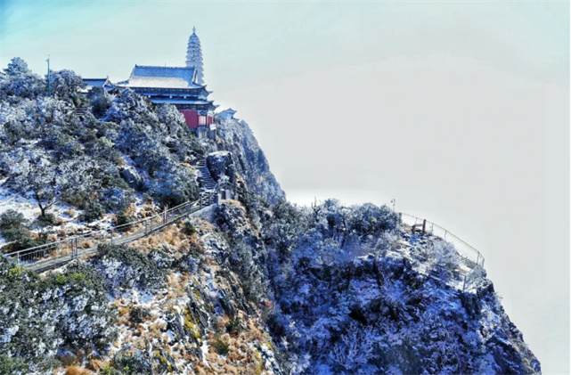 冬季在大理，看美麗的冰雪世界