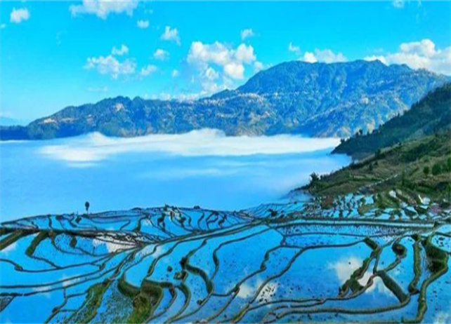 一條來自聯(lián)合國的推送，主角：紅河哈尼梯田！